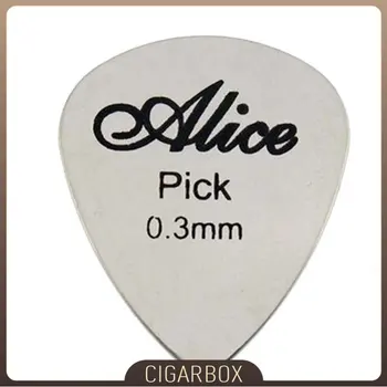 1 бр. Alice 0,3 мм метална акустична електрическа китара, бас китара, рок-невротрансмитер, здрав е тънък невротрансмитер, от неръждаема стомана, китара Ra