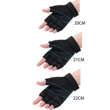1 Чифт на износоустойчивост ръкавици с пълна защита на дланите, катерене ръкавици, задържане на лентата, катерене ръкавици, дышащее тренировъчно оборудване