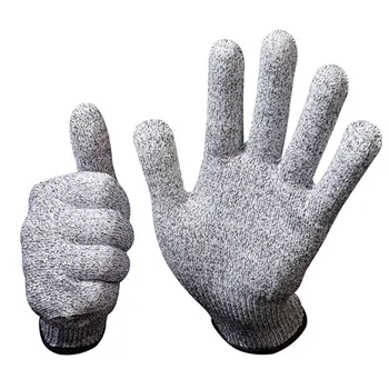 1 Чифт хранителни кухненски ръкавици HPPE срещу порязвания Ниво 5 Домакински защита на ръцете от порязване Ръкавици