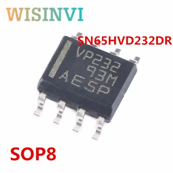 10 бр./лот SN65HVD232DR SN65HVD232D SN65HVD232 VP232 SOP8 Can интерфейс радиоприемник абсолютно нов Бързо изпращане на