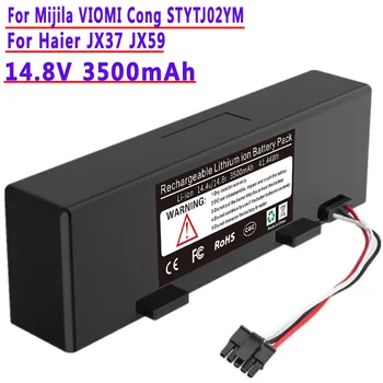 100% Оригинален Viomi-batería Original V3 V2 Pro VRVCLMB21B MVVC01-JG STYTJ02YM, aspirador robótica, 14,8 В, 3500 mah