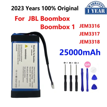 100% Оригинални Сменяеми Батерия с Капацитет от 25 000 ма 7,4 За Динамиката на JBL BOOMBOX BOOBOX1 JEM3316 JEM3317 JEM3318 Bateria 