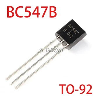 100ШТ BC547B TO-92 BC547 TO92 547B нов триодный транзистор