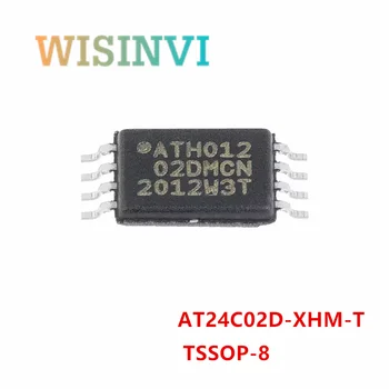 10ШТ 24C02D AT24C02D AT24C02D-XHM-T маркиране на 02DM TSSOP-8 EEPROM