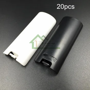 [20 бр/лот] Висококачествена подмяна на капака на отделението за батерията за Nintendo за Wii с дясната гърба като