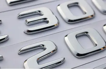 20 Броя ABS S320L S400L S500L S600L S450L S350L Емблема на Багажника на Колата, Етикети за Полагане на Mercedes Benz 2017 ~ 2020 S Class