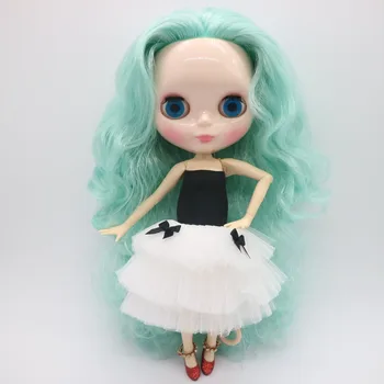 20170920m Кукла блайт tait голи, кукла с лилава коса, фабричная кукла, подходяща за момичета