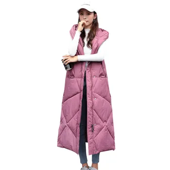 2023, есен/зима, новата мода, Корея, монофонични пуховый памук жилетка, дамски тънък дебела свободна сако, дамско яке