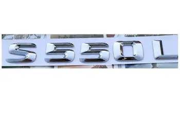 20pcs ABS S 5 5 0 Л Емблема на Багажника на колата има Стикер за Полагане на 2014 2015 2016