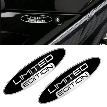 2x 3D метален лого ограничена серия, автомобилен стайлинг, странично крило, заден багажник, емблема, икона, стикер, стикер за декорация на колата стикер за мотоциклет
