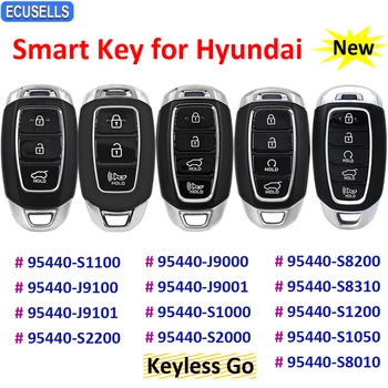 3/4/5B Дистанционно автомобилен ключ 433 Mhz ID47 Чип за Hyundai Santa Fe Кона Palisade P/N: 95440-S1100 J9100 J9101 S2200 J9001 S1000 S2000