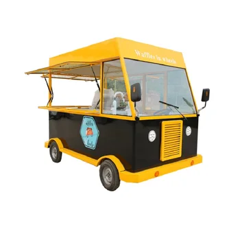 3 м Electric павилион за хот-дог и Подвижни колички за храна на Улицата камион за ядене на сладолед и закуски на Улицата пътуващ фургон за бързо хранене