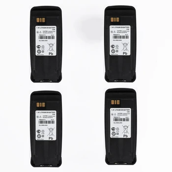 4 опаковки от 7,4 В 2600 mah, Не Изисква Замяна на литиево-йонна батерия за Радиостанции Motorola XPR 6000 серията за PMNN4077 PMNN4066