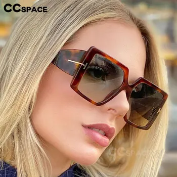 46561 Извънгабаритни квадратни слънчеви очила с изпъкнали очи, Мъжки и Женски Модни нюанси UV400 Vrytage Очила