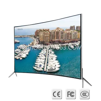 4K UHD Android TV 42 55 65 инчов извит tv Smart Led Tv с USB