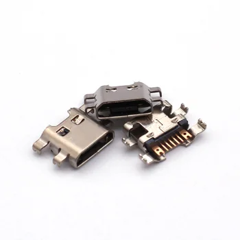 50 бр. Конектор Micro USB Конектор За Зареждане на Портове И Конектори Конектор за Док-станция За LG K4 K10 M160 K8 M200N K520 X Cam K580 Мощност K220DS K500N