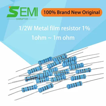 50ШТ 1% метален филмът резистор 180K 200K 220K 240K 270K 300K