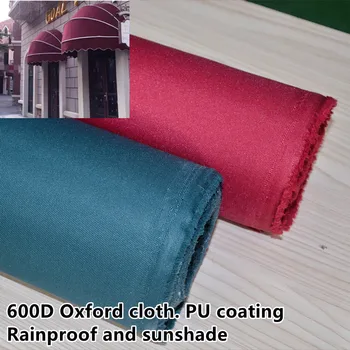 600D гъст водонепроницаемое полиуретаново покритие Оксфорд тъкан плат за чадър палатка раница плат за складного стола вино-червено черновато-зелен