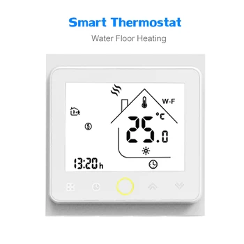 95 ~ 240 В Sasha ZigBee WiFi умен термостат, температурен Регулатор за дома с водно подово пол със съвместим Алекса Google Home