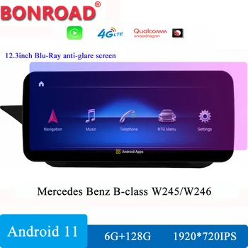 Bonroad 12,3-инчов Автомобилен Мултимедиен Плеър на Android За Mercedes Benz E-Class W212 E200 E230 E260 E300 S212 2009-2016 GPS Навигация