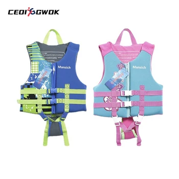 CEOI GWOK Гума Безопасен за деца лесно костюм плавателност Спасителна жилетка за развитие на плуване Костюм плавателност EPE