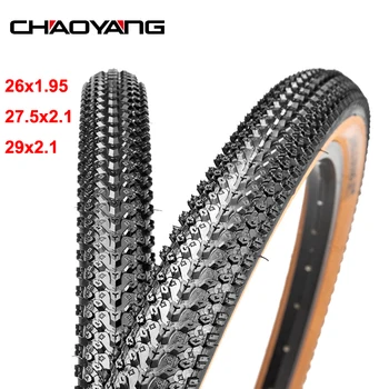 ChaoYang велосипедна гума мтб за планински велосипеди 29 29x2.1 27.5 er 2.2 26x1.95 анти-пункция, 60TPI дрезгав велосипедни гуми линия тел тип