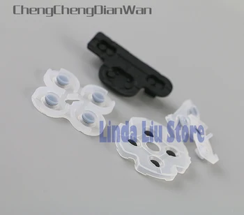 ChengChengDianWan висококачествена прозрачна водещ бутон от силиконов каучук контролера на PS3