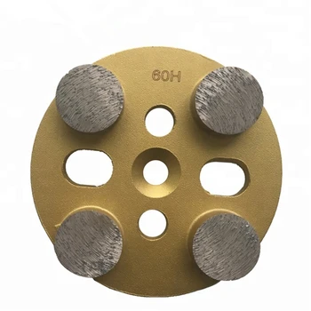 Diamond шлайфане кръг с кръгла сегмент за полиране на бетон в терраццо-подове - Комплект от 12 броя