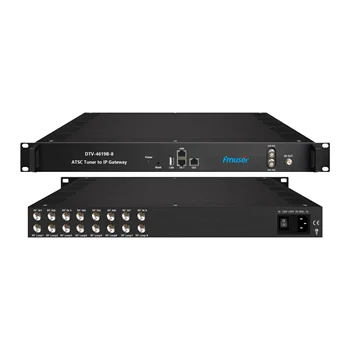 FMUSER DTV-4619B 8/16/24 ДМА DVB-S/S2/S2X (DVB-C/T/T2/ISDB-T/ATSC) или 2/1 АСИ и 1 USB в кодирующем модуляторе 8/16/24