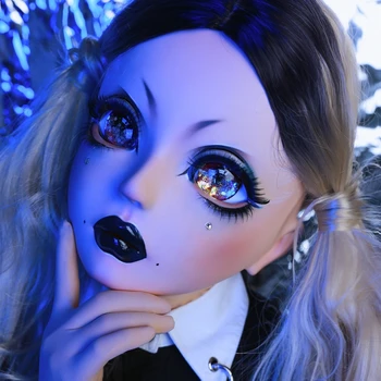 (HIDOLLS 13) Ръчно изработени Дамски Момиче От Кремнеземной Смола Половина на Главата Cosplay Японската Ролева игра BJD Маска Кигуруми Кукла-Травестит Маска