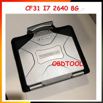I7 Военен Здрав Toughbook CF31 i7 2640 8G Ram, Win7/Win10 Pro лаптоп Panasonic за Star C4/C5/C6/6154/505 VOCOM Auto SC
