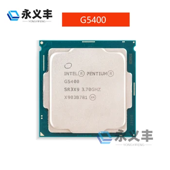 Intel Pentium G5400 3,7 Ghz двуядрен четырехпоточный процесор 4M 54W LGA 1151 Оригинална и автентична гаранция за качество