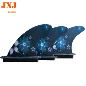 JNJ FUTURE Surfboard Fin Далавераджия G7 Large е Изработена от фибростъкло и сот