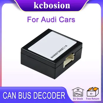 Kcbosion Радиото в автомобила Canbus Box Усилвател Декодер За Автомобили Audi A3 2004-2012 Audi A4 2003-2007 Audi TT 2008-2013 2 Din