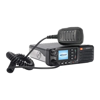 Kirisun-Цифрова и аналогова Двухрежимное мобилно радио DMR, Автомобилна радиостанция с GPS DM850, TM840, DM850