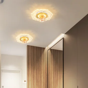 Led модерни прости акрилни лампи за коридор, тераси, лофта, креативни полилеи за зала, вътрешно декоративно осветление