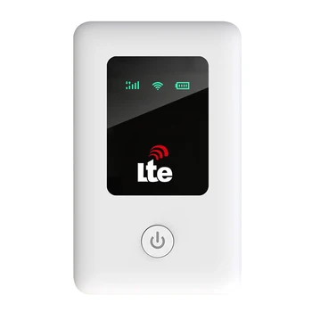 LTE 4G Мобилен Wi-Fi Преносима Точка за Достъп Wi-Fi MiFi със Слот за СИМ-карта, Батерия с капацитет 2100 mah, Поддръжка на 10 Потребители за Азиатско-Африкански регион WiFi