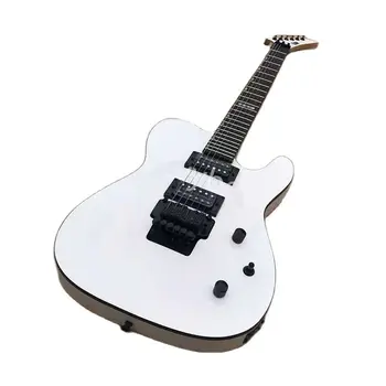 Lvybest Електрическа 2021 Класическа Двойна Рок-електрическа китара Красива бяла Външния вид на Красив тембър Безплатна Доставка за вкъщи
