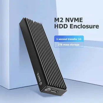 ORICO M2PV-C3 Алуминиева Сплав Type-C 10 gbps M. 2 NVME SSD Външен Мобилен Калъф кутия