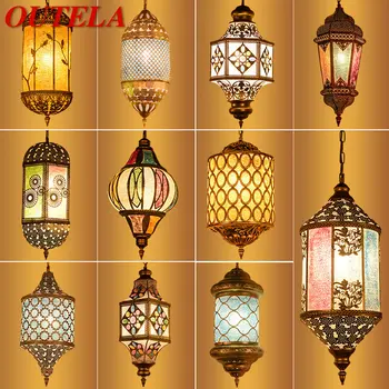 OUTELA, съвременни тайландски висящи led осветителни Тела, Творчески Декор за фенери в югоизточна Азия, Окачен Тавана лампа за Дома, Трапезария, Спалня