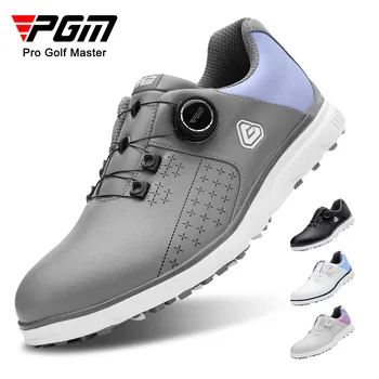 PGM Мъжки обувки За голф, Ремък с дръжка, устойчива на плъзгане Водоустойчив Мъжки Спортни обувки, Маратонки XZ232, НОВОСТ
