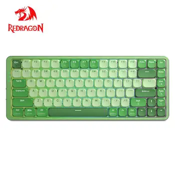 REDRAGON TL84 USB Ръчна Детска RGB Клавиатура Поддръжка на Bluetooth 5,0 безжична 2,4 G 84 комбинации за Изчисляване на лаптопа Mac OS Windows PC