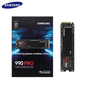 Samsung 990 Pro 1 TB SSD M. 2280 SSD 2 TB NVMe М 2 Вътрешен твърд диск, Твърд диск HDD За вашия Десктоп на лаптопа