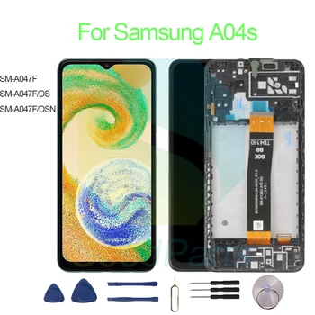 Samsung A04S Подмяна на екрана на дисплея SM-A047F, SM-A047F /DS, SM-A047F /DSN A04s Сензорен LCD-цифров преобразувател в събирането на
