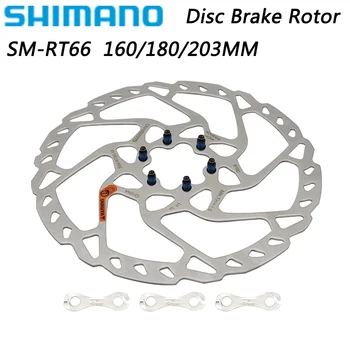 SHIMANO DEORE SLX SM-RT66 6-Болтовый Спирачен Диск Ротор С 6-Болтовый Планински Велосипеди диск SM RT66 Велосипедни Спирачни Ротори, M670 M675 M7000 Спирачка