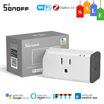 SONOFF S31 Lite Smart Plug US WiFi/Zigbee Smart Power Plug .. / App / Гласов / Местно управление приложение ewelink Поддържа Алекса Google Home