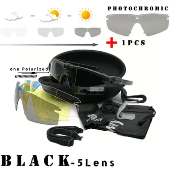 twtryway БАЛИСТИЧНИ Военни M 3.0 Поляризирани тактически очила Защита на 2,0 Дограма Туристически очила Армията страйкбольная стрелба gafas