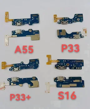 USB кабел за зареждане Порт за Зарядно устройство За Infinix Itel A55 A56 P33 P33 + S15 S16 Pro A44 I3, I7 IN2 USB зарядно устройство ще захранване на Такса Докинг порт Гъвкав Кабел
