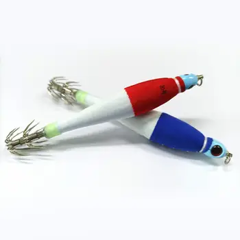 YAMASHITA внасял дълбочинните ракетную монтаж на Калмар Blowpipe SQUID490 Цветна светещ дълбоководен рулонная стръв от плат