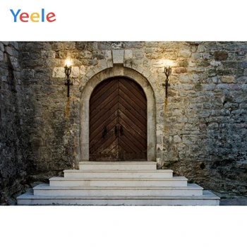 Yeele, църковна врата, декор за Свещената стая, Бог да ви Благослови фотографски фонове, Персонални снимков фон за фото студио